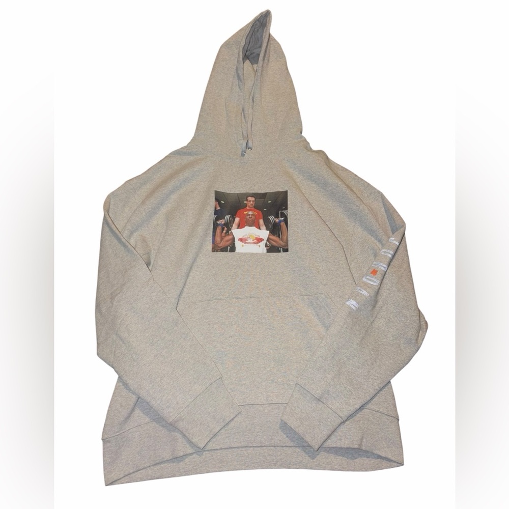 Jordan undefeated men’s 2XL grey sweatshirt NWT